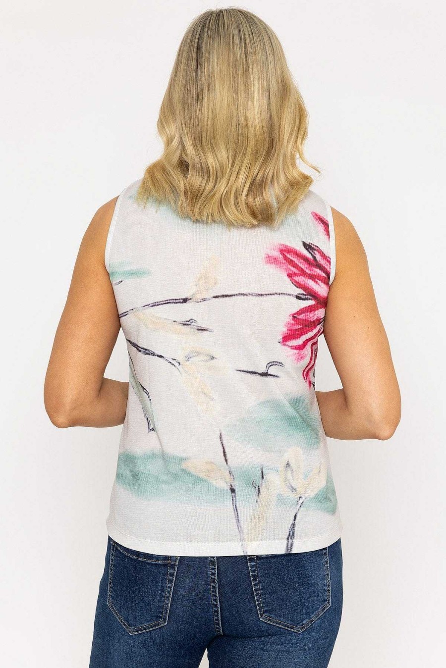 Tops & Blouses | Kalisson Sleeveless Top In Multi Print