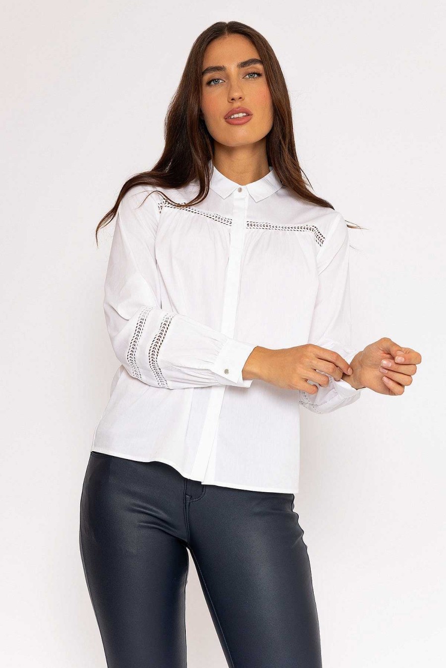 Tops & Blouses | J'aime la Vie Anna Shirt In White