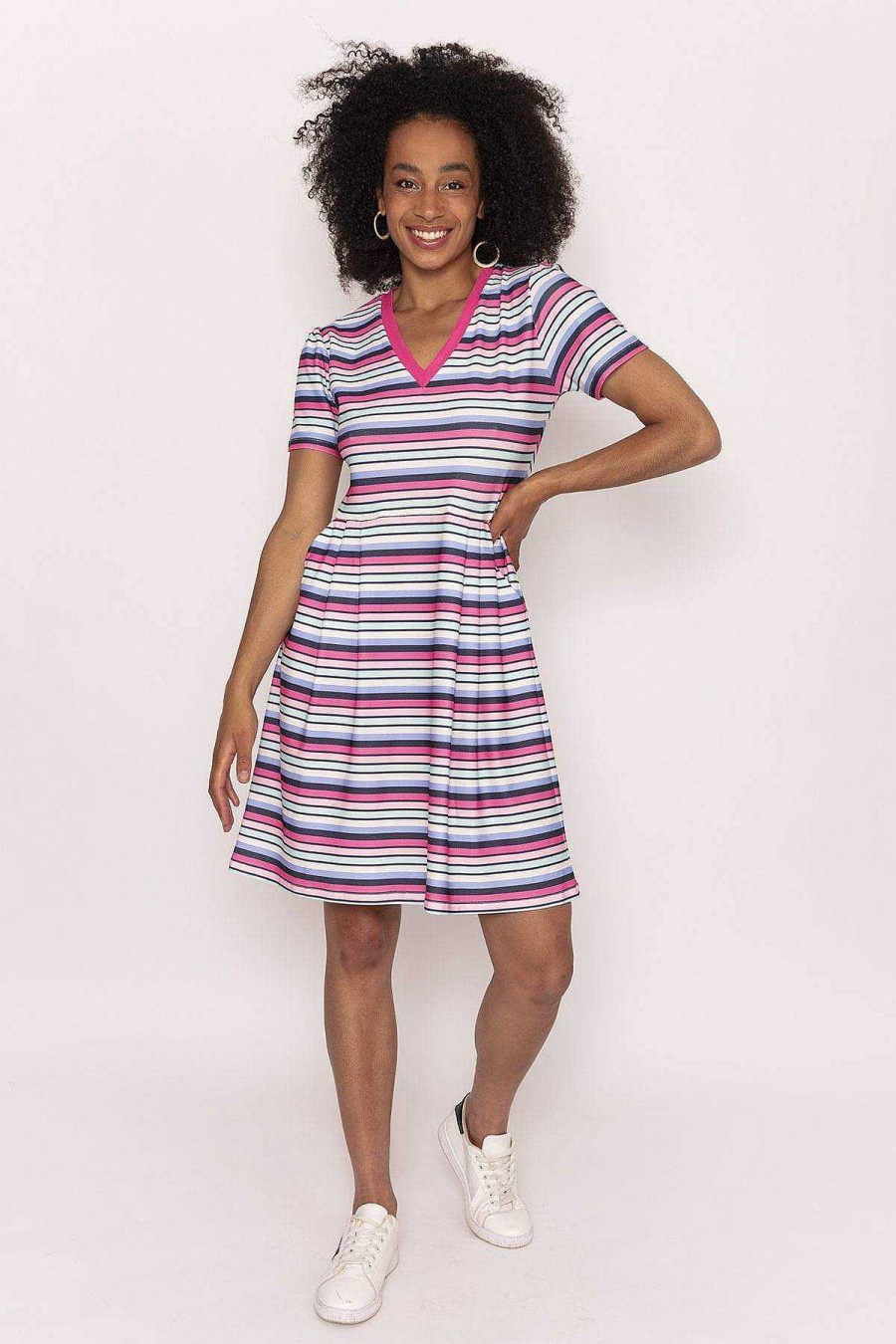 Dresses & Jumpsuits | Kelly & Grace Weekend Stripe Jersey Dress