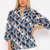 Tops & Blouses | Pala D'oro Gina Blouse In Navy