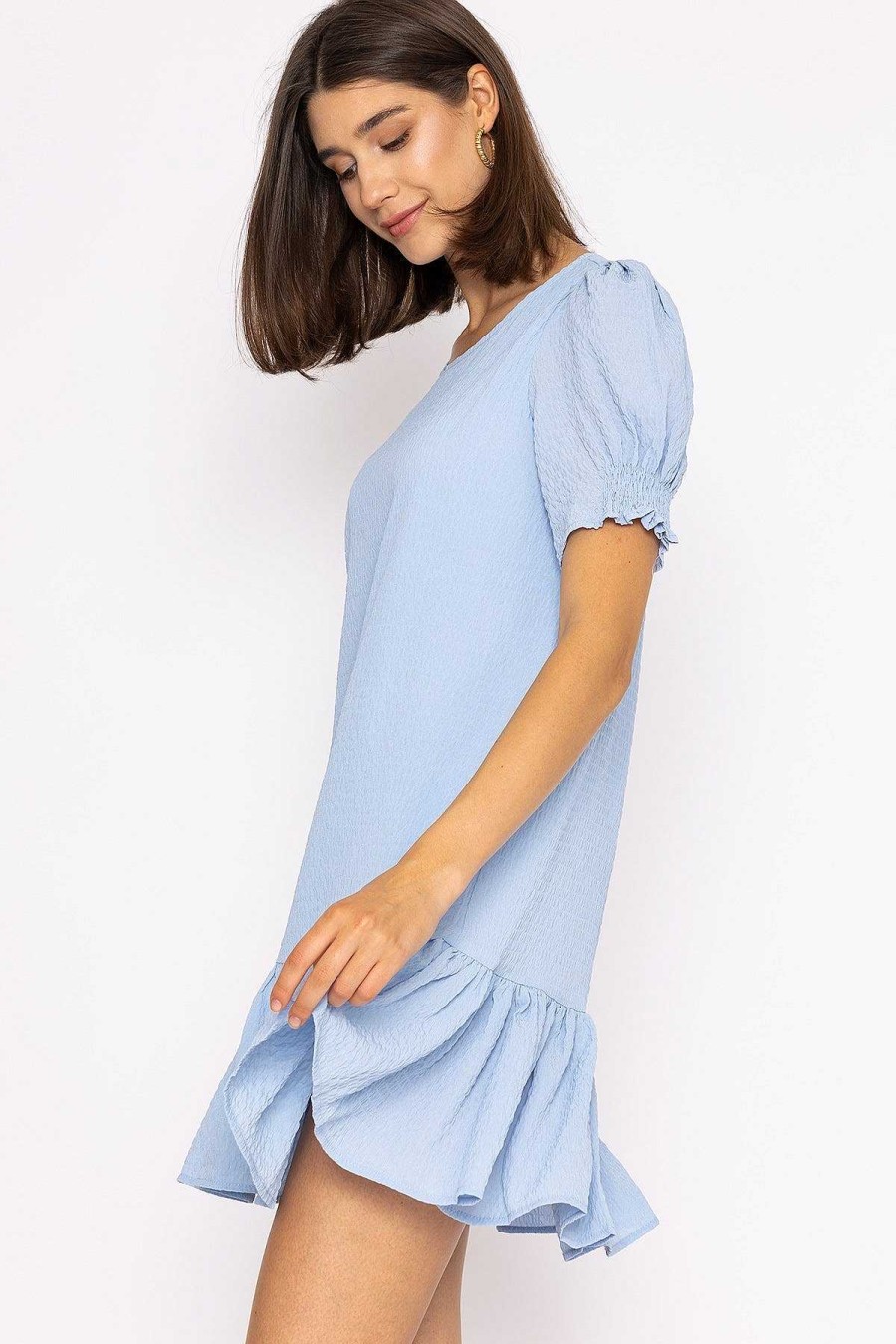 Dresses & Jumpsuits | Rowen Avenue Mini Shift Dress In Blue