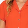 Tops & Blouses | Rowen Avenue Coral Camp Collar Shirt