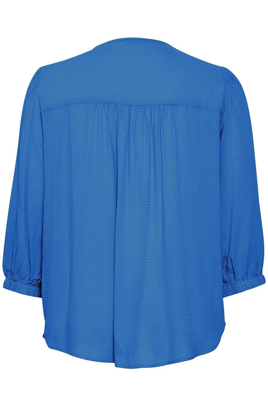 Tops & Blouses | Simple Wish Blue Viscose Top