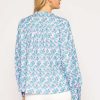 Tops & Blouses | Rowen Avenue Button Blouse In Blue