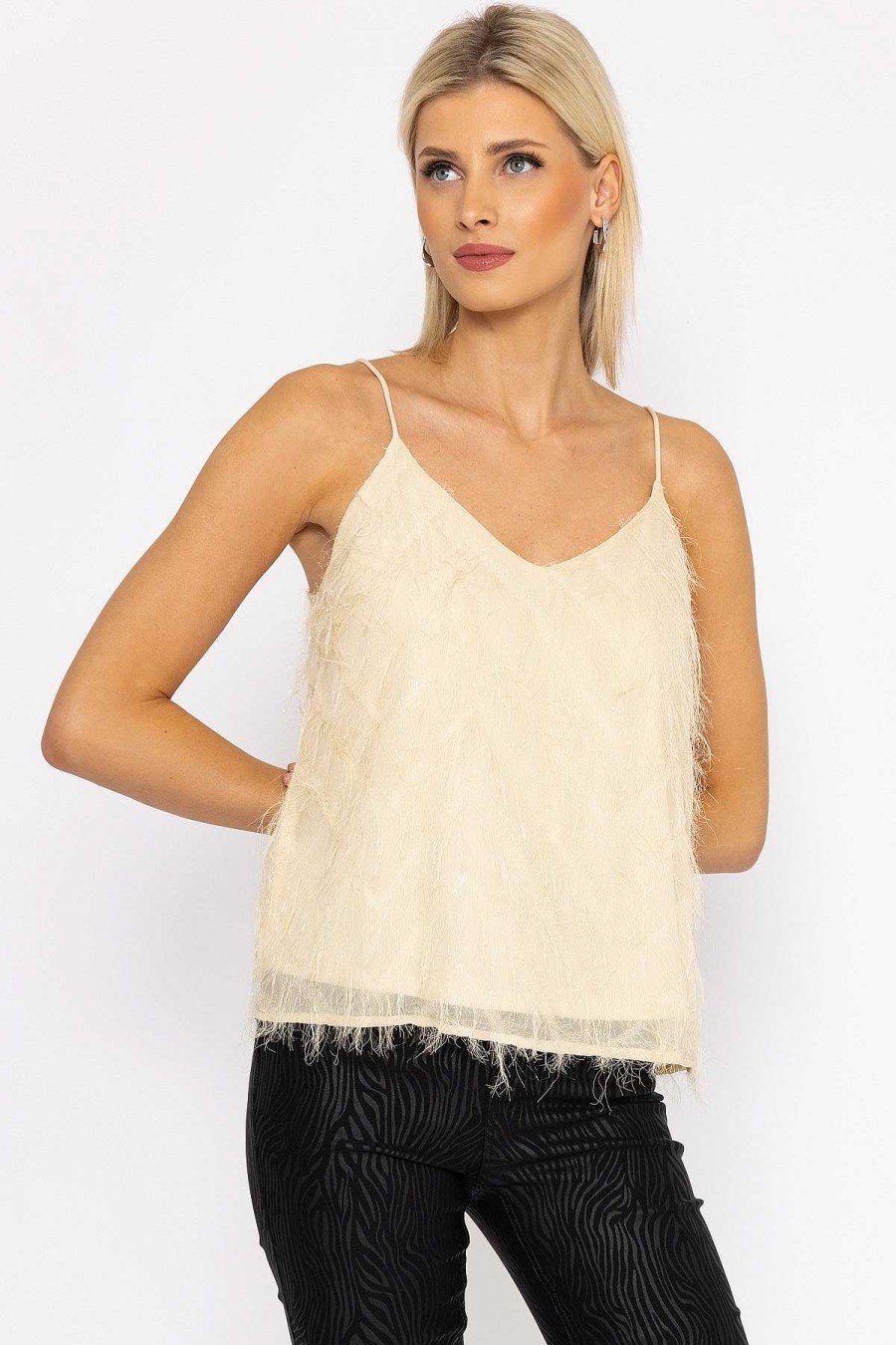 Tops & Blouses | Vero Moda Juliette Singlet Top In Cream