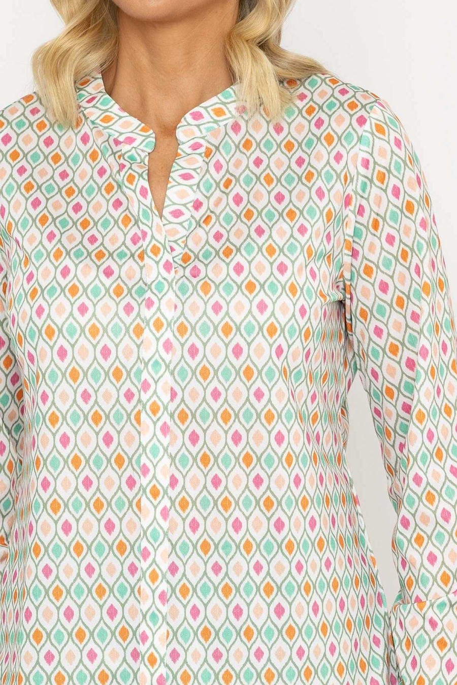 Tops & Blouses | Voulez Vous Multicolored Printed Jersey Top