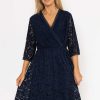 Dresses & Jumpsuits | Pala D'oro Sally Midi Dress In Navy