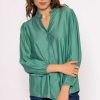 Tops & Blouses | Rowen Avenue Long Sleeve Spring Blouse In Green