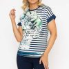 Tops & Blouses | Voulez Vous Printed Blue Top