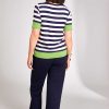 Tops & Blouses | Peruzzi Stripe T-Shirt In Navy