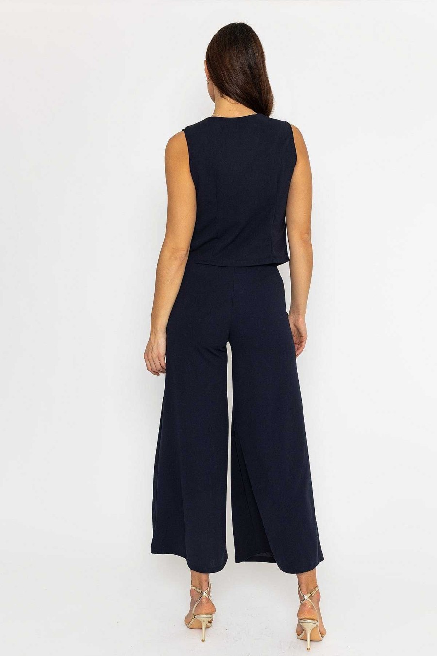 Tops & Blouses | Pala D'oro Waistcoat In Navy