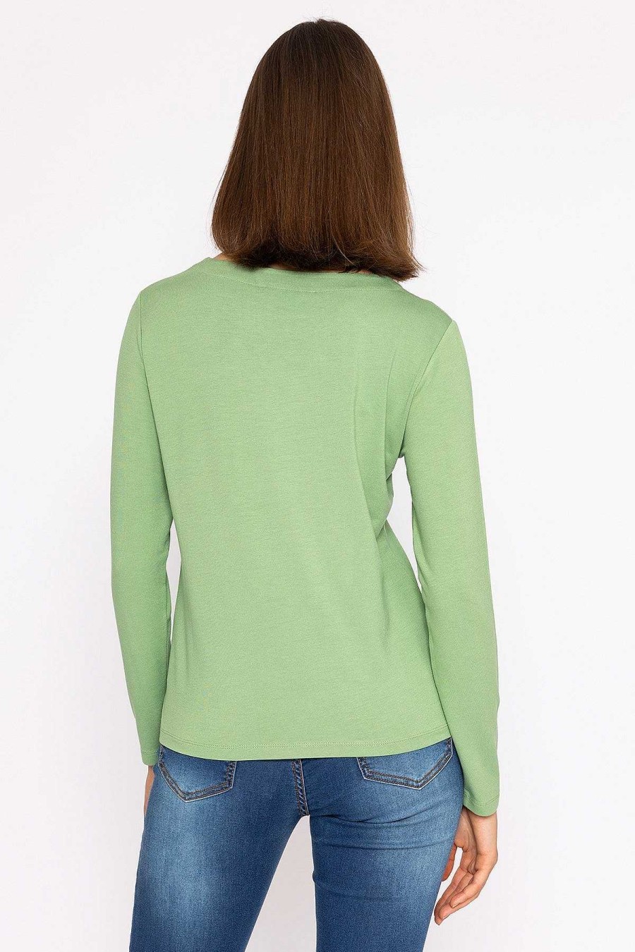 Tops & Blouses | Kelly & Grace Weekend Boat Neck Top In Sage