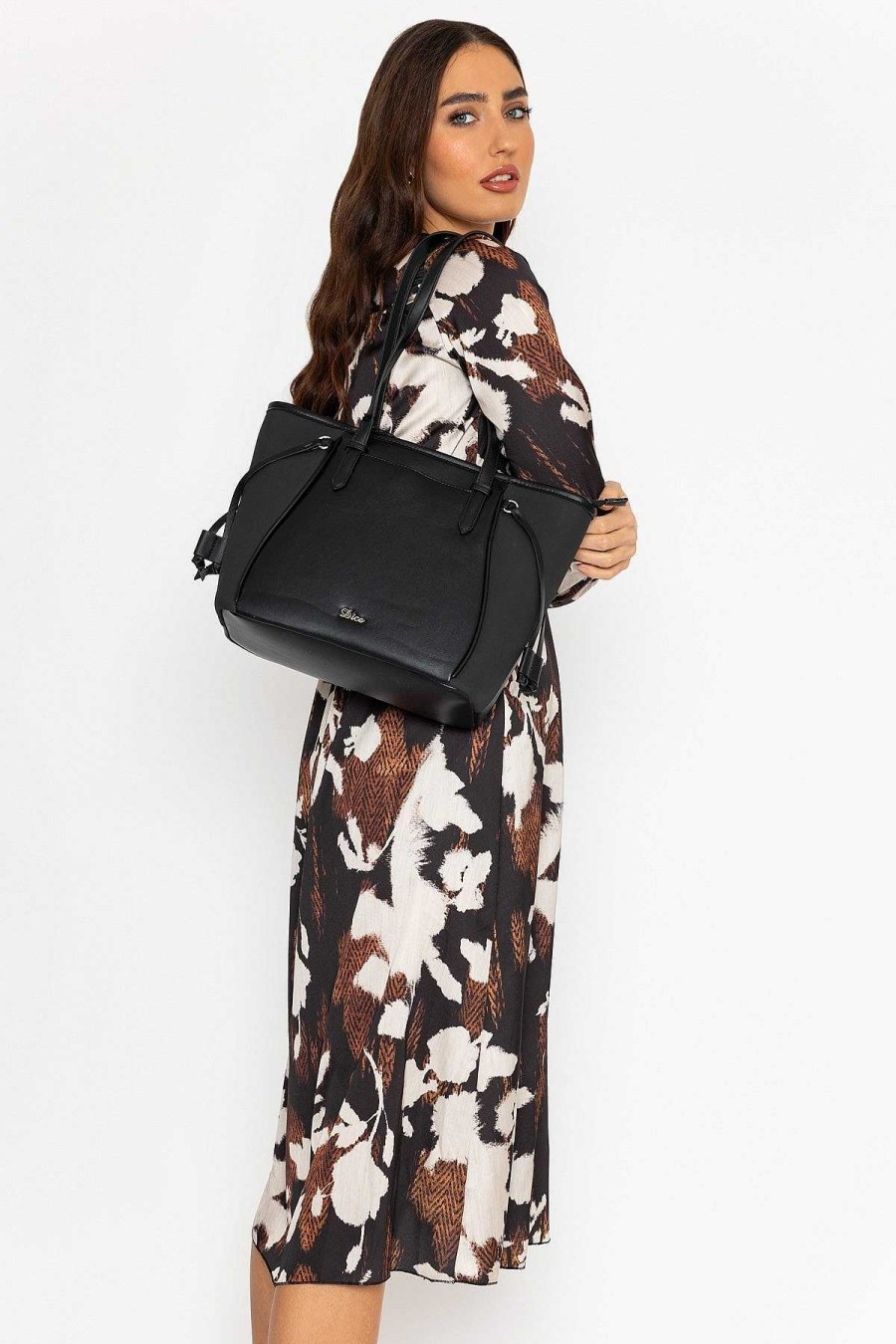 Dresses & Jumpsuits | Pala D'oro Cliodhna Brown Printed Midi Dress