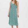 Dresses & Jumpsuits | Vero Moda Sleeveless Dress In Green Print