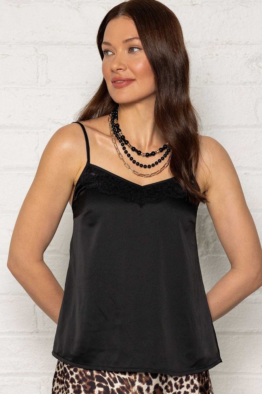 Tops & Blouses | Pala D'oro Sport Farrah Cami In Black