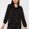 Tops & Blouses | Pala D'oro V-Neck Top In Black