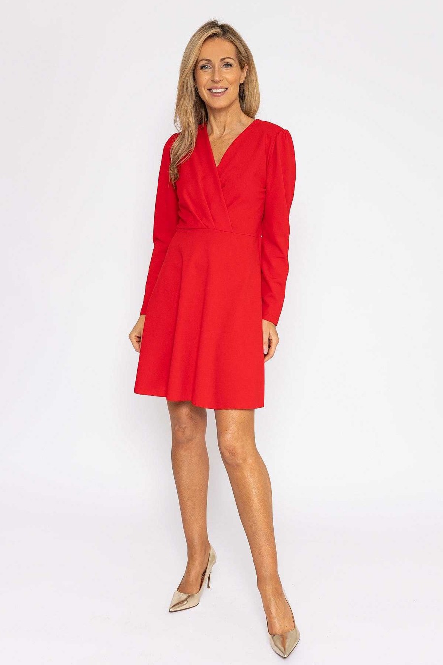 Dresses & Jumpsuits | Pala D'oro Lucinda Mini Dress In Red