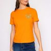 Tops & Blouses | Kelly & Grace Weekend Butterfly T-Shirt In Orange