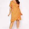 Dresses & Jumpsuits | Vero Moda Curve Curve - Delilah Dress In Orange