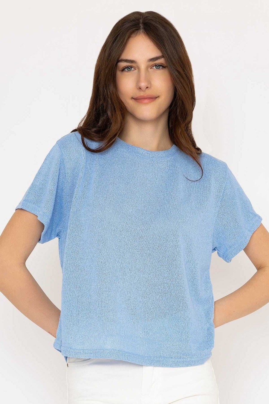 Tops & Blouses | B.Young Blue Bysif T-Shirt