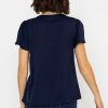 Tops & Blouses | Rowen Avenue Lace V-Neck Top In Navy