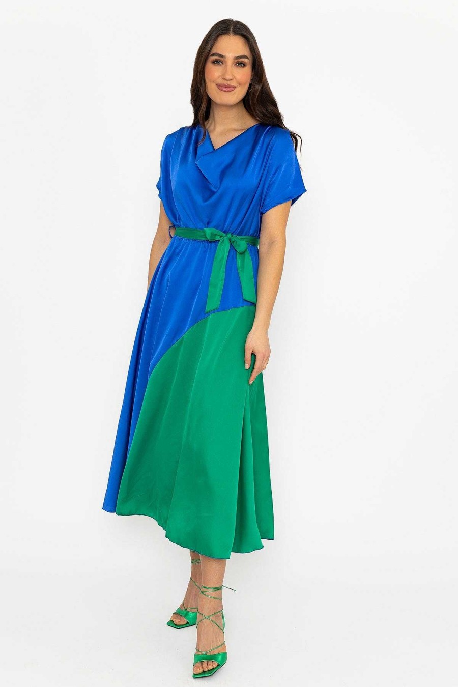 Dresses & Jumpsuits | Pala D'oro Gigi Midi Dress In Blue